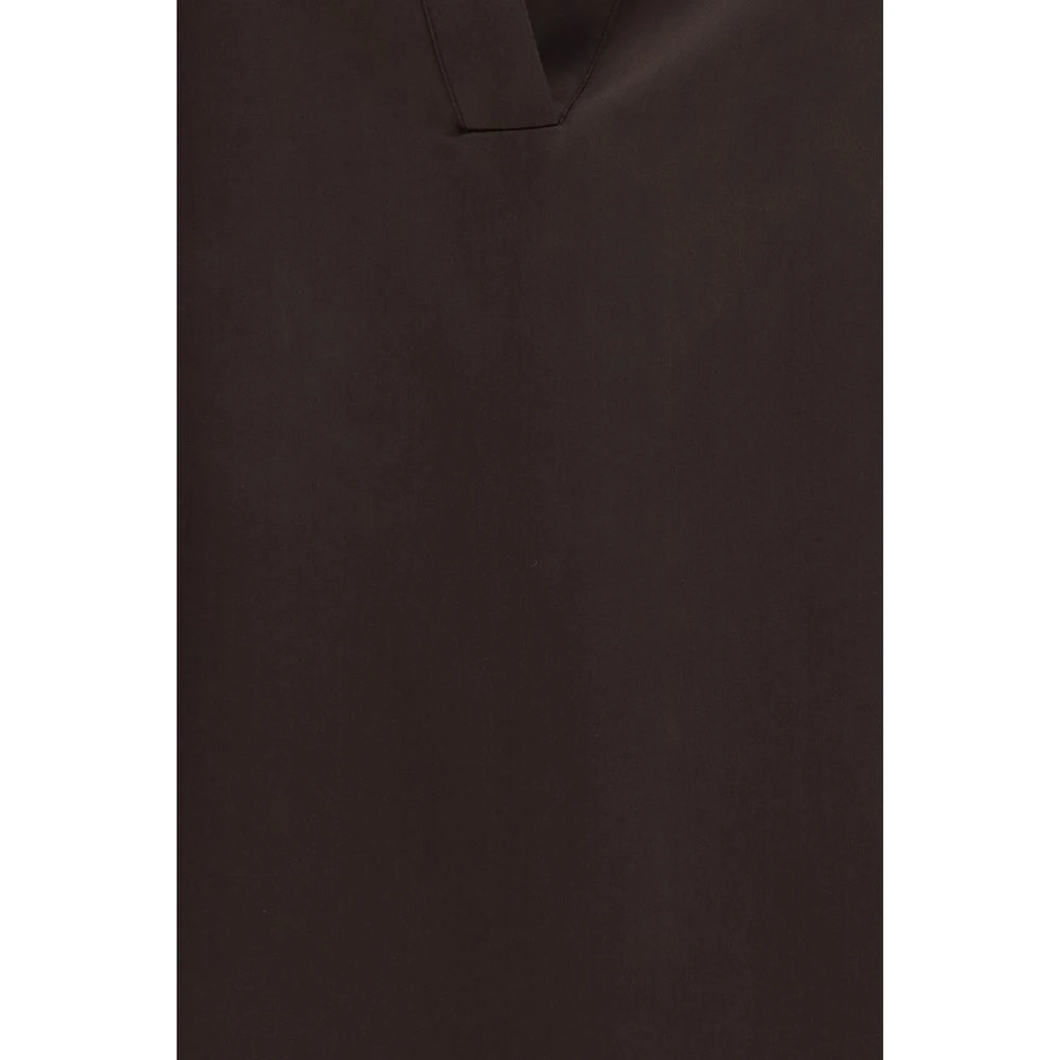 Brown Silk Dress Shirt