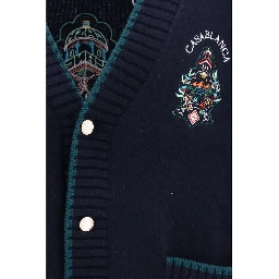 Blue Wool Oves Aries Cardigan