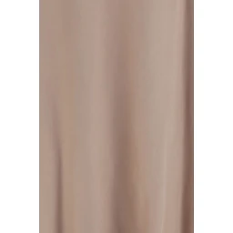 Beige Lyocell Long Skirt