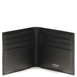 Black Calf Leather Bos Taurus Wallet