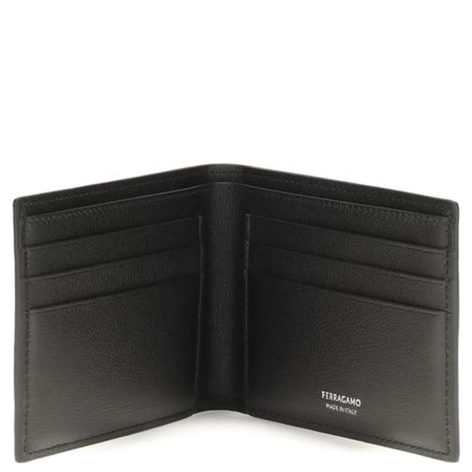 Black Calf Leather Bos Taurus Wallet