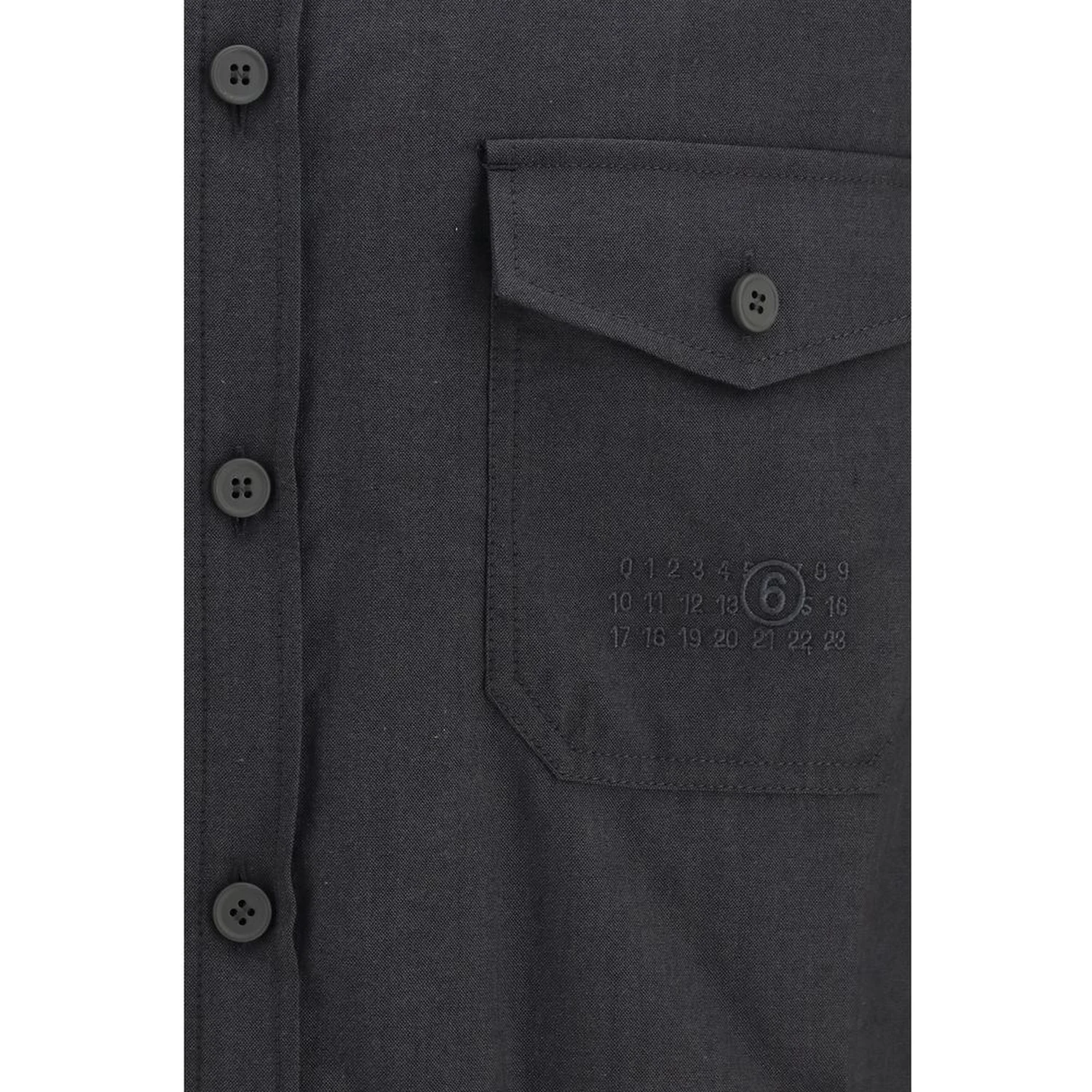 Gray Wool Oves Aries Shirt