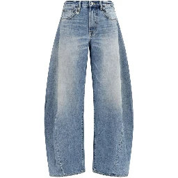 Blue Cotton Jeans Denim