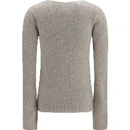 Gray Cashmere Sweater