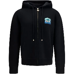 Black Wool Oves Aries Sweatshirt