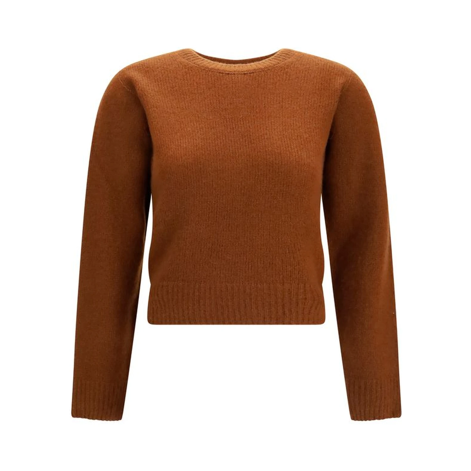 Brown Cashmere Sweatshirt