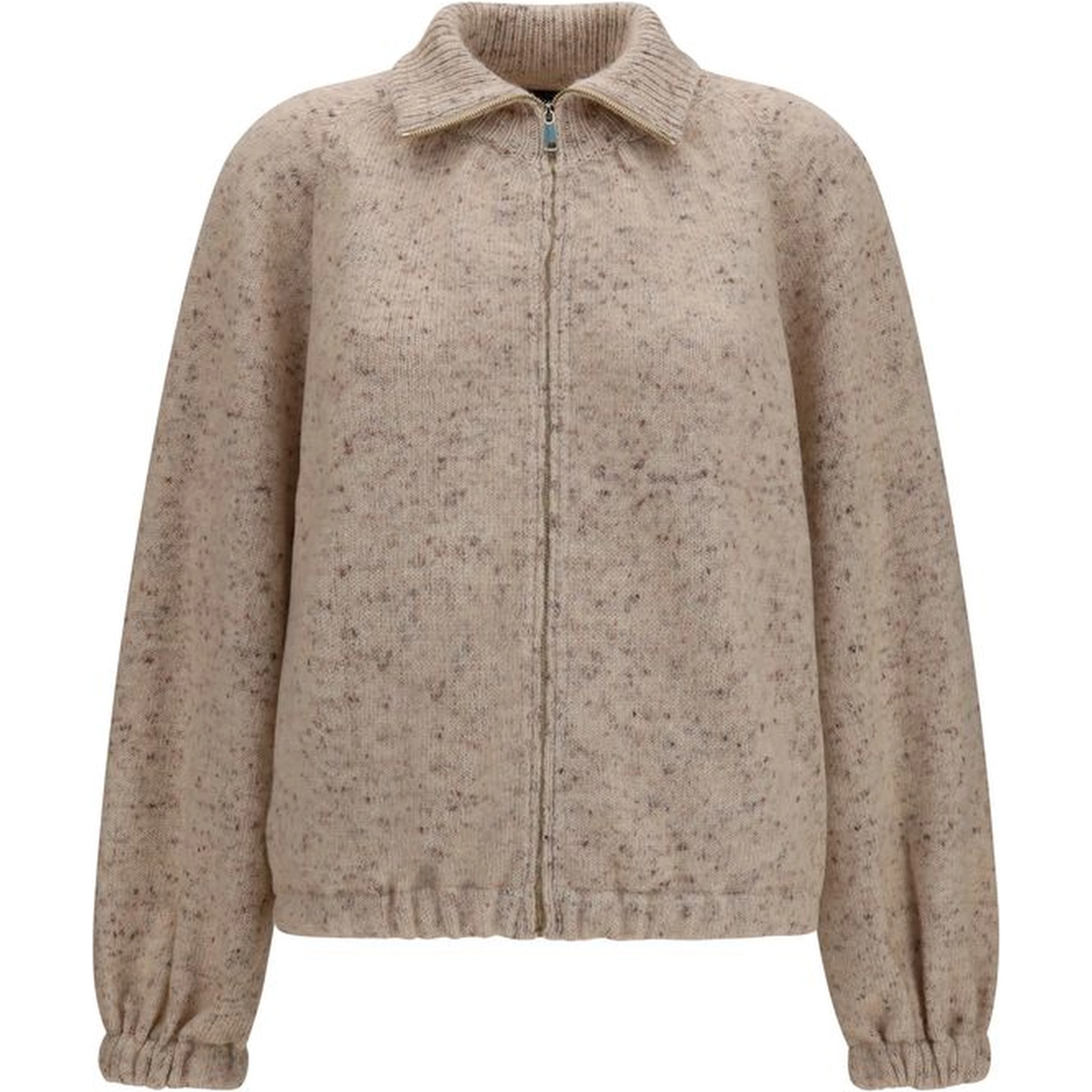 Beige Wool Oves Aries Bomber