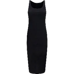Black Viscose Cocktail Dress