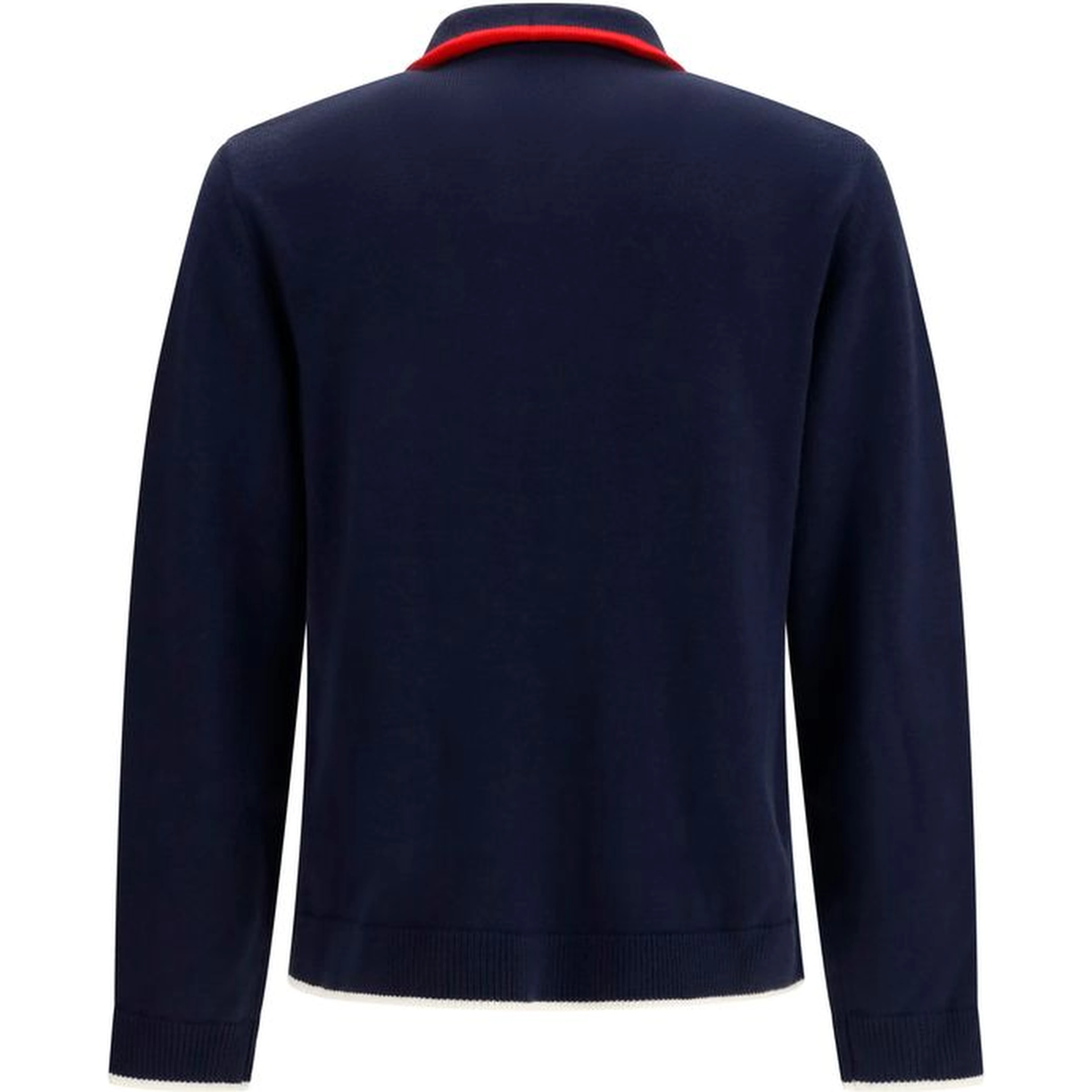 Blue Wool Oves Aries Full-Length Jacket