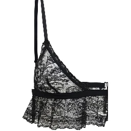Black Cotton Bra