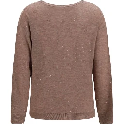 Brown Wool Oves Aries Sweatshirt