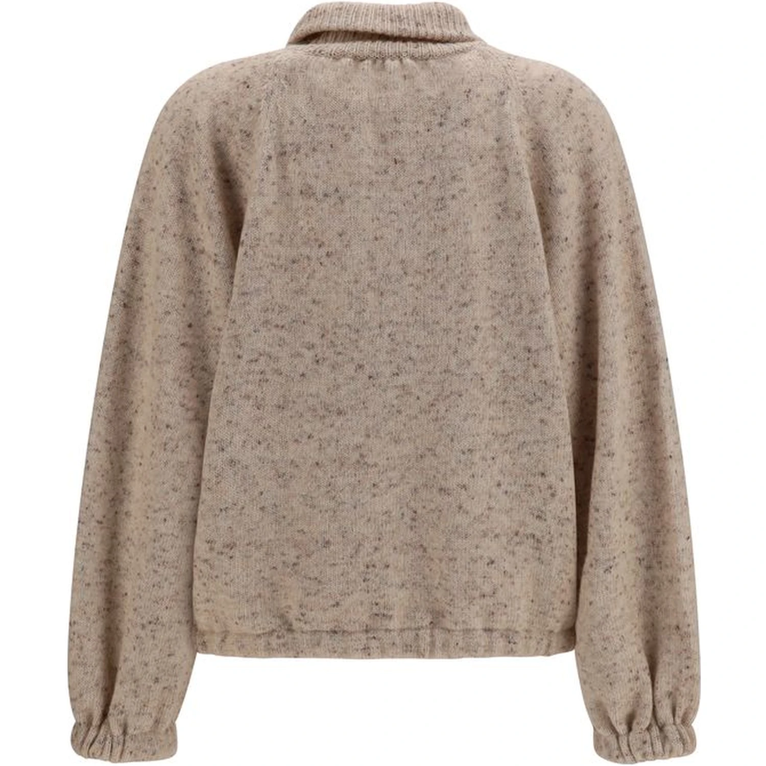 Beige Wool Oves Aries Bomber