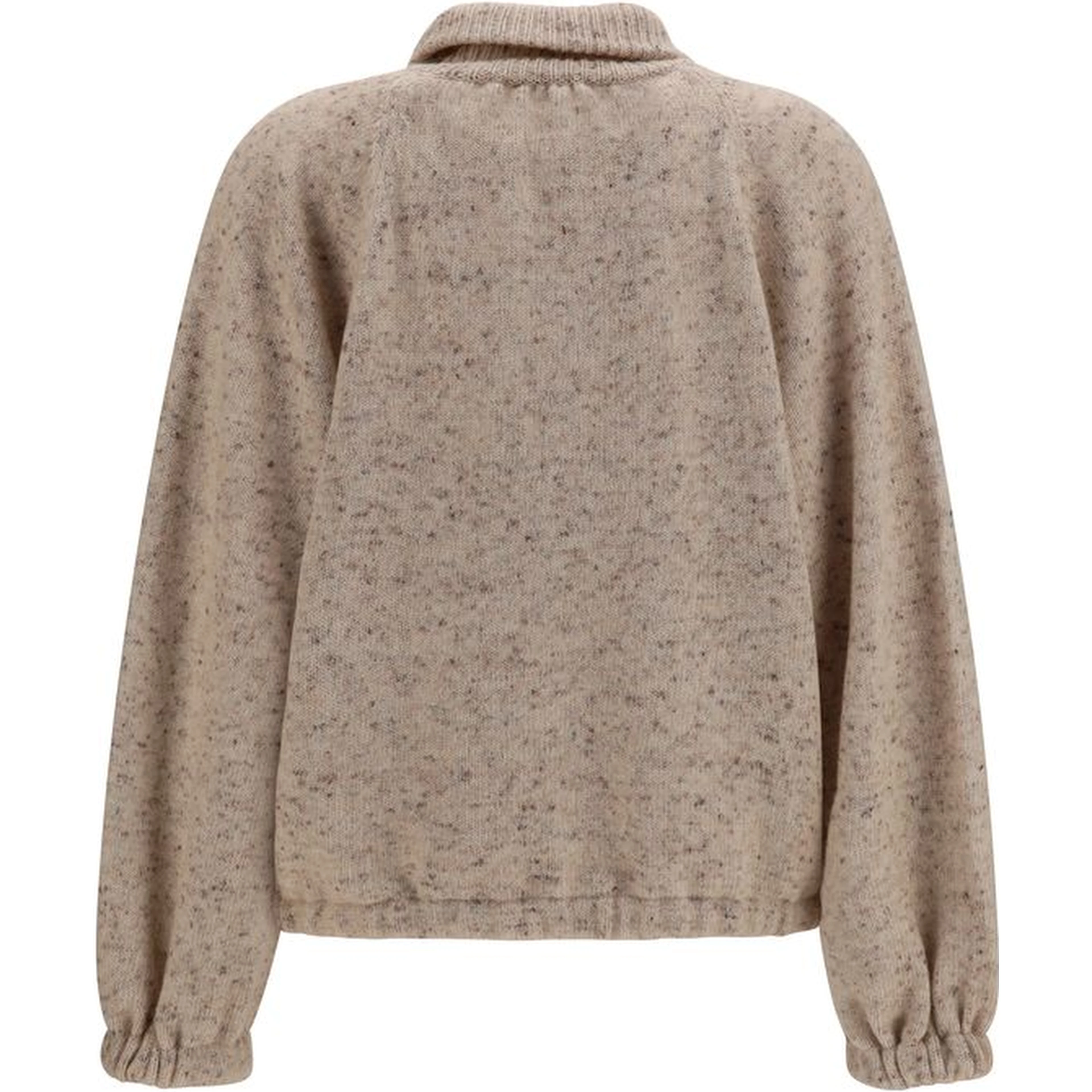 Beige Wool Oves Aries Bomber