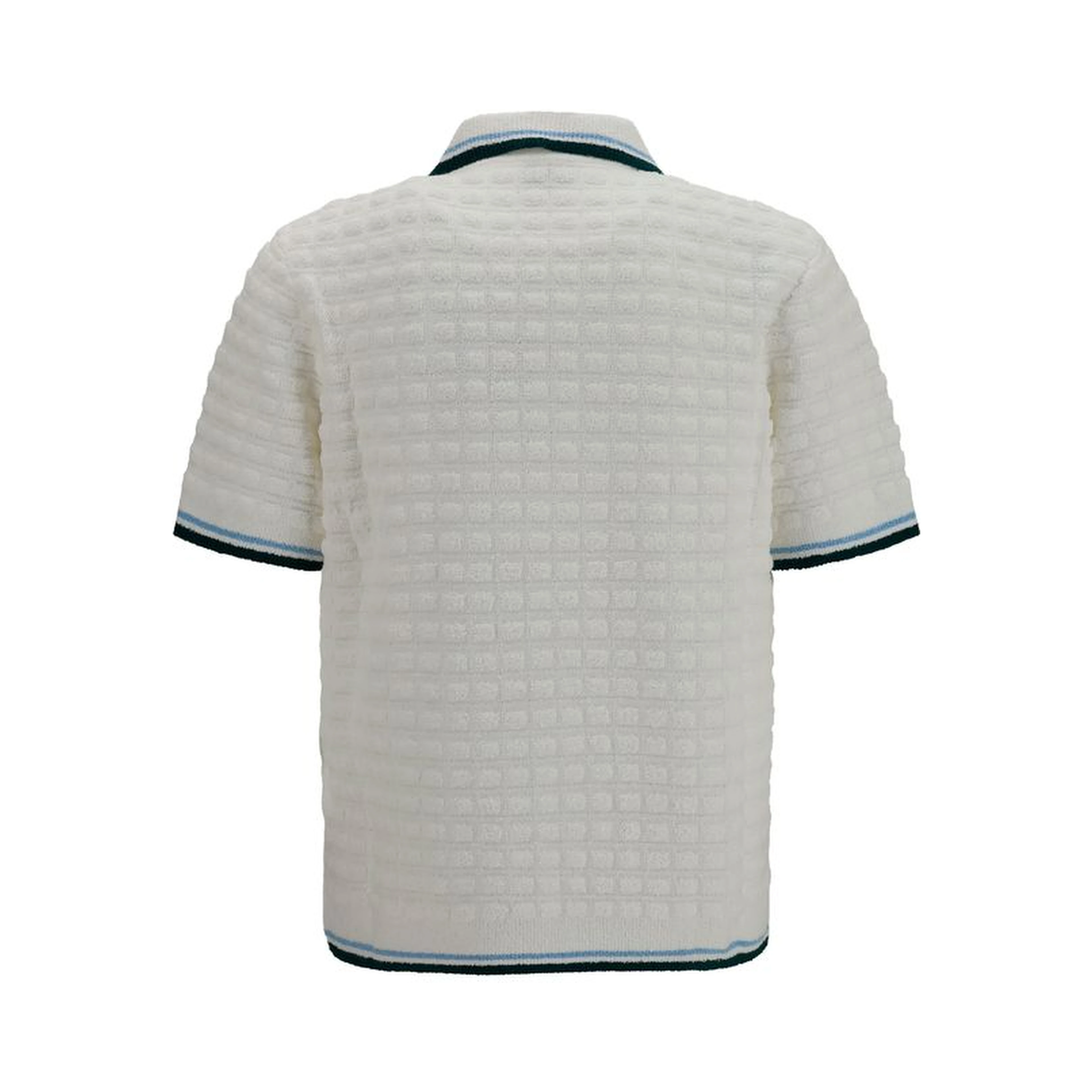 White Cotton Polo Shirt