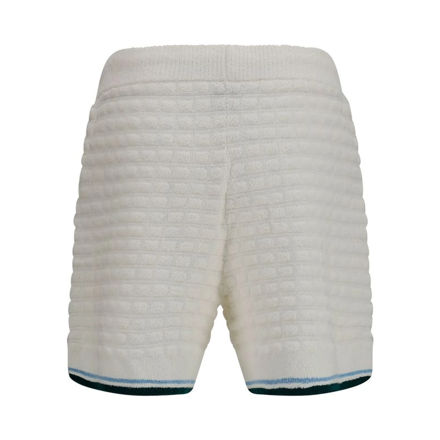 White Cotton Bermuda Shorts