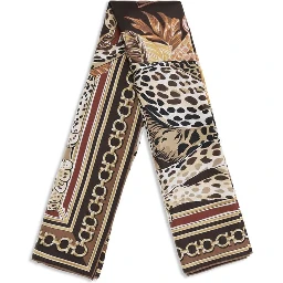 Multicolor Silk Foulard