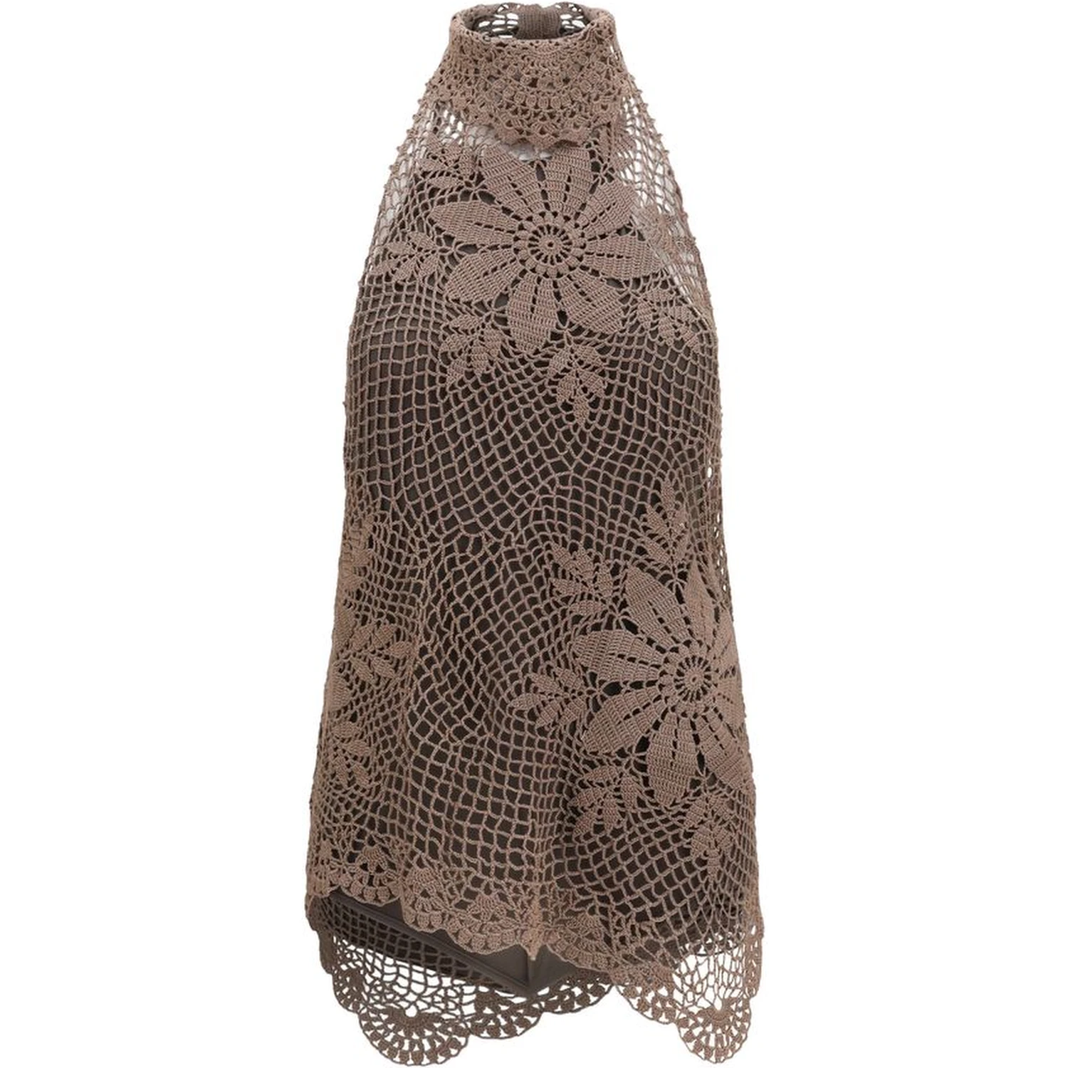 Brown Cotton Blouse