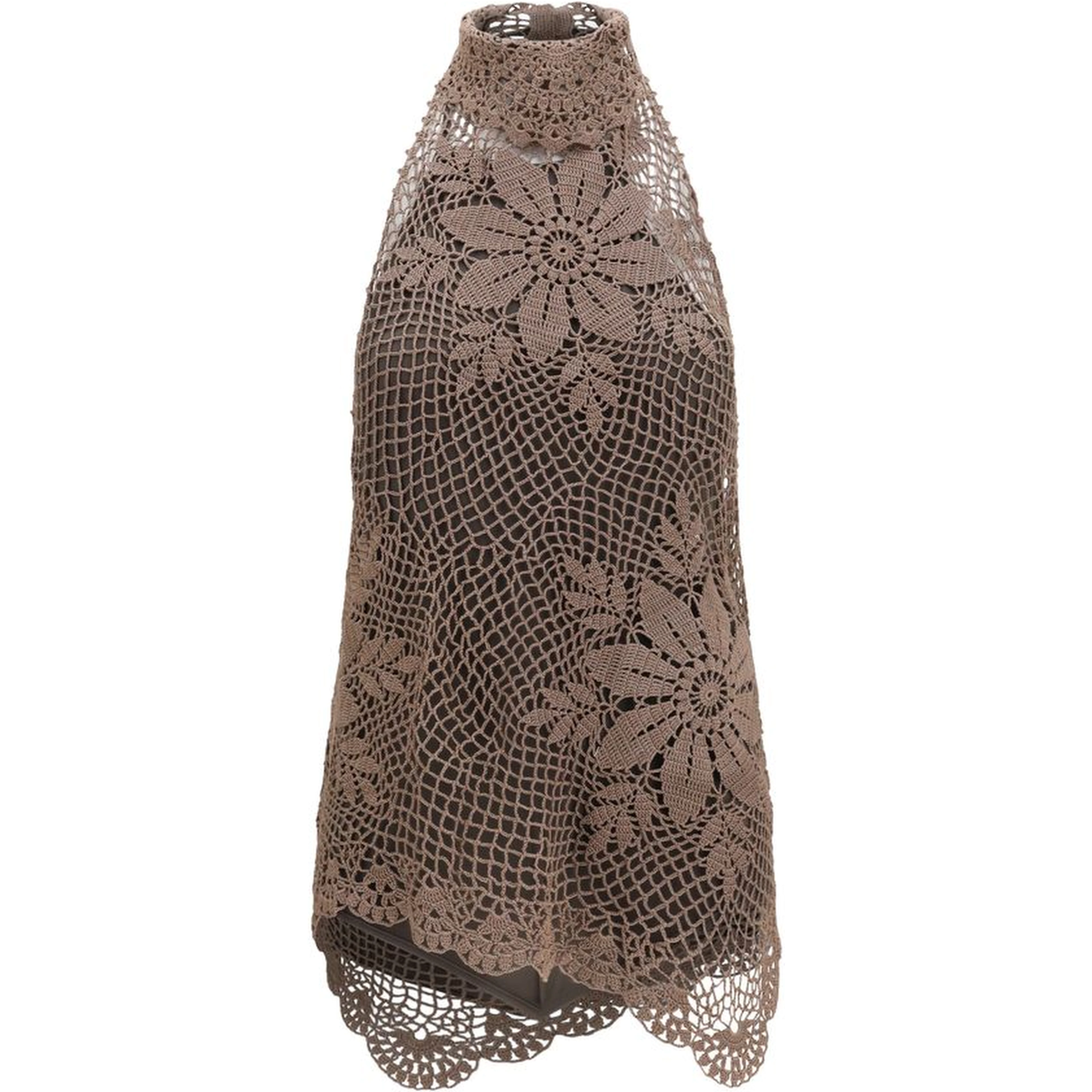 Brown Cotton Blouse