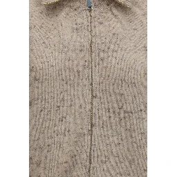 Beige Wool Oves Aries Bomber