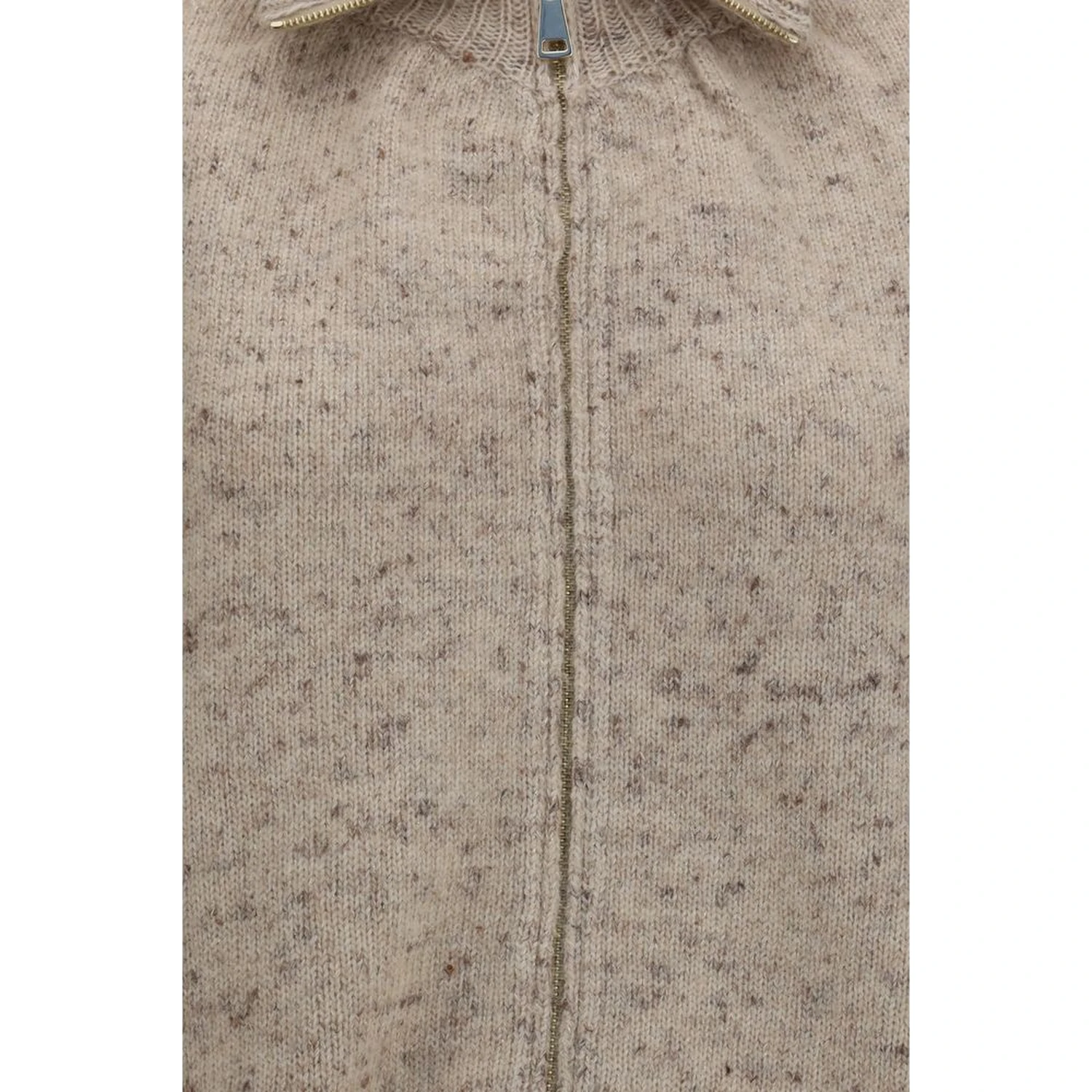 Beige Wool Oves Aries Bomber