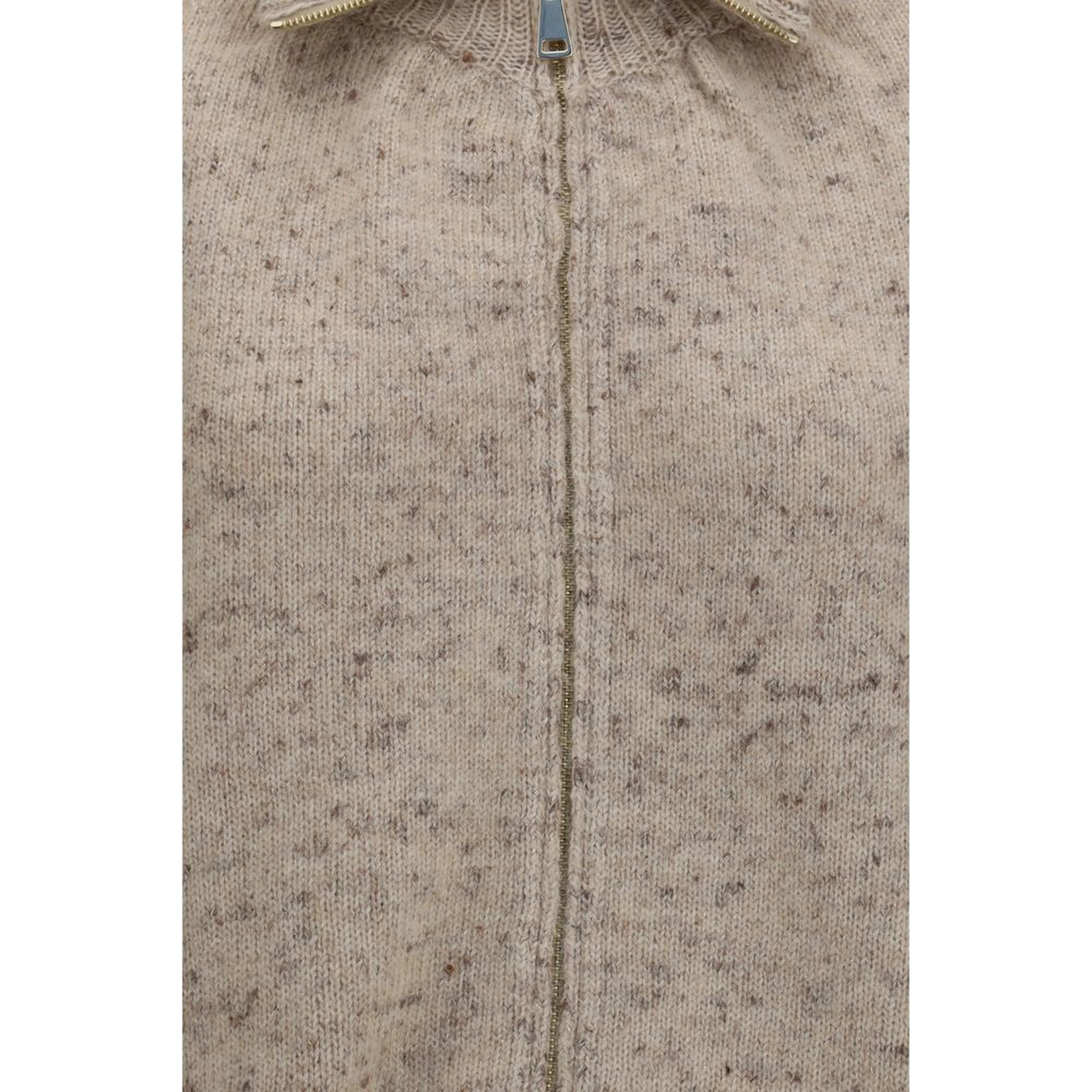 Beige Wool Oves Aries Bomber