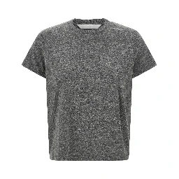 Gray Polyester T-Shirt