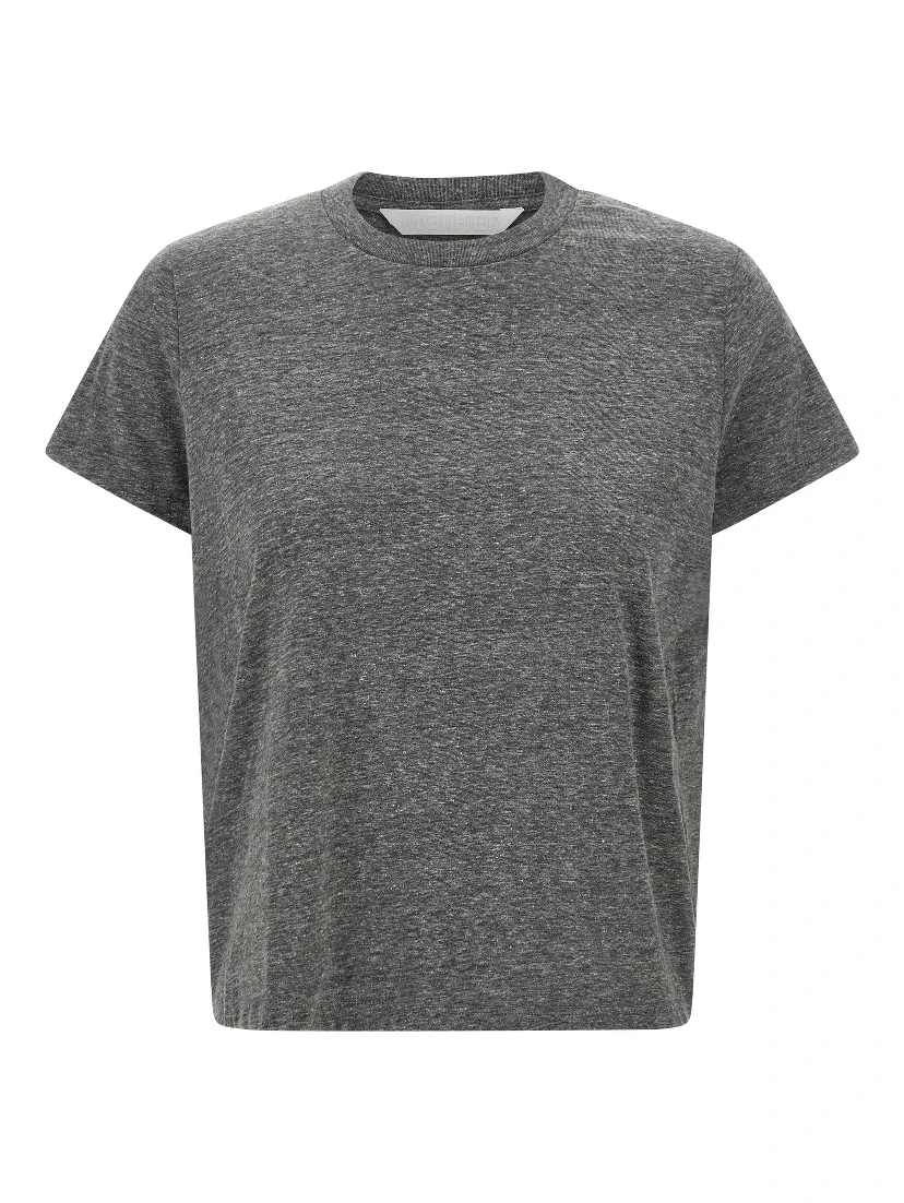 Gray Polyester T-Shirt