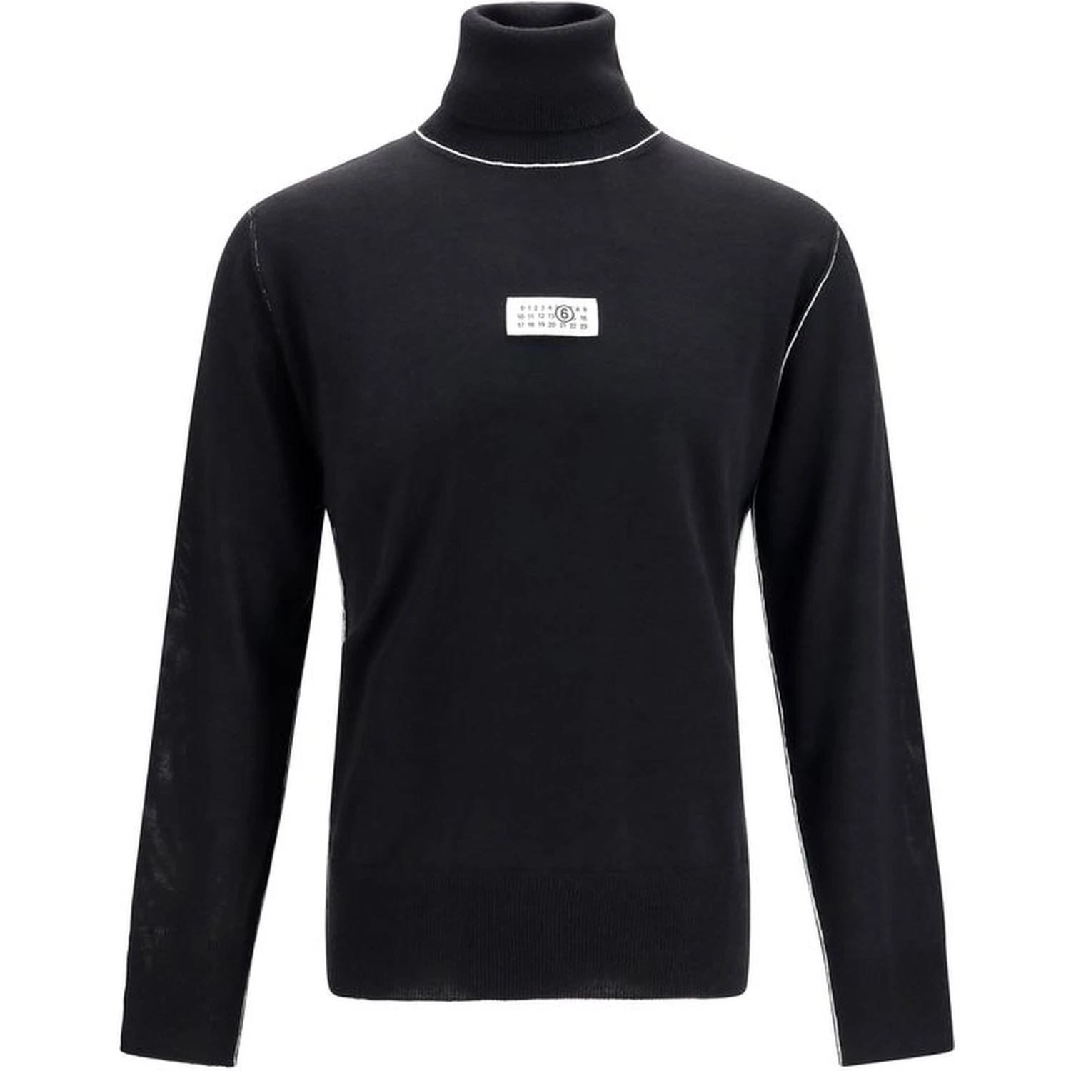 Black Wool Oves Aries Turtleneck