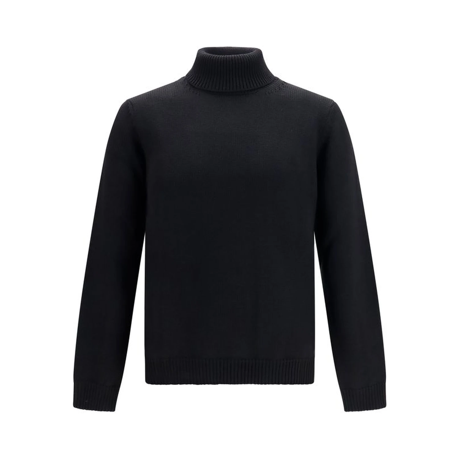 Black Wool Oves Aries Turtleneck