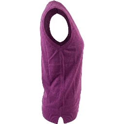 Purple Linen Women Tank