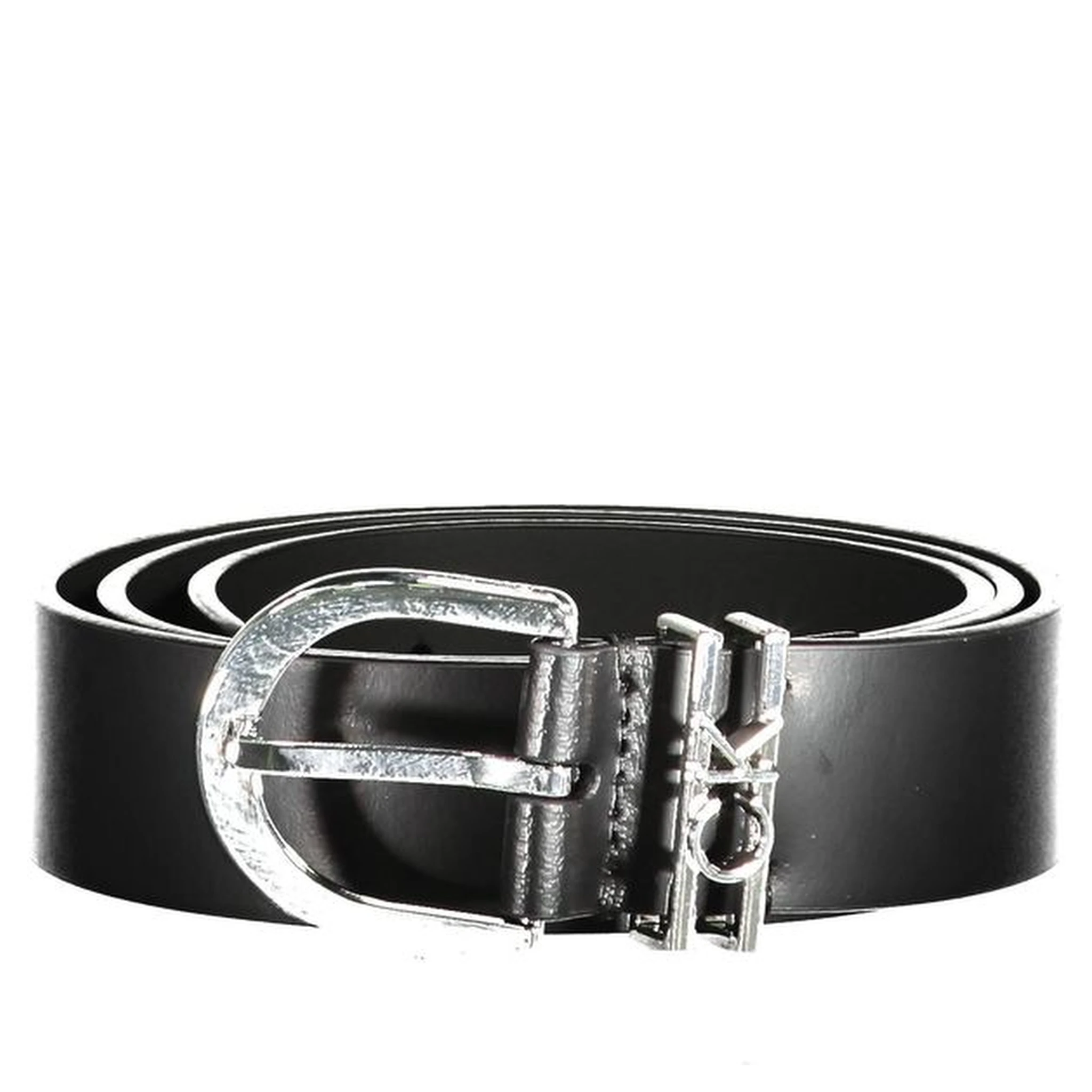 Black Leather Women's Belt