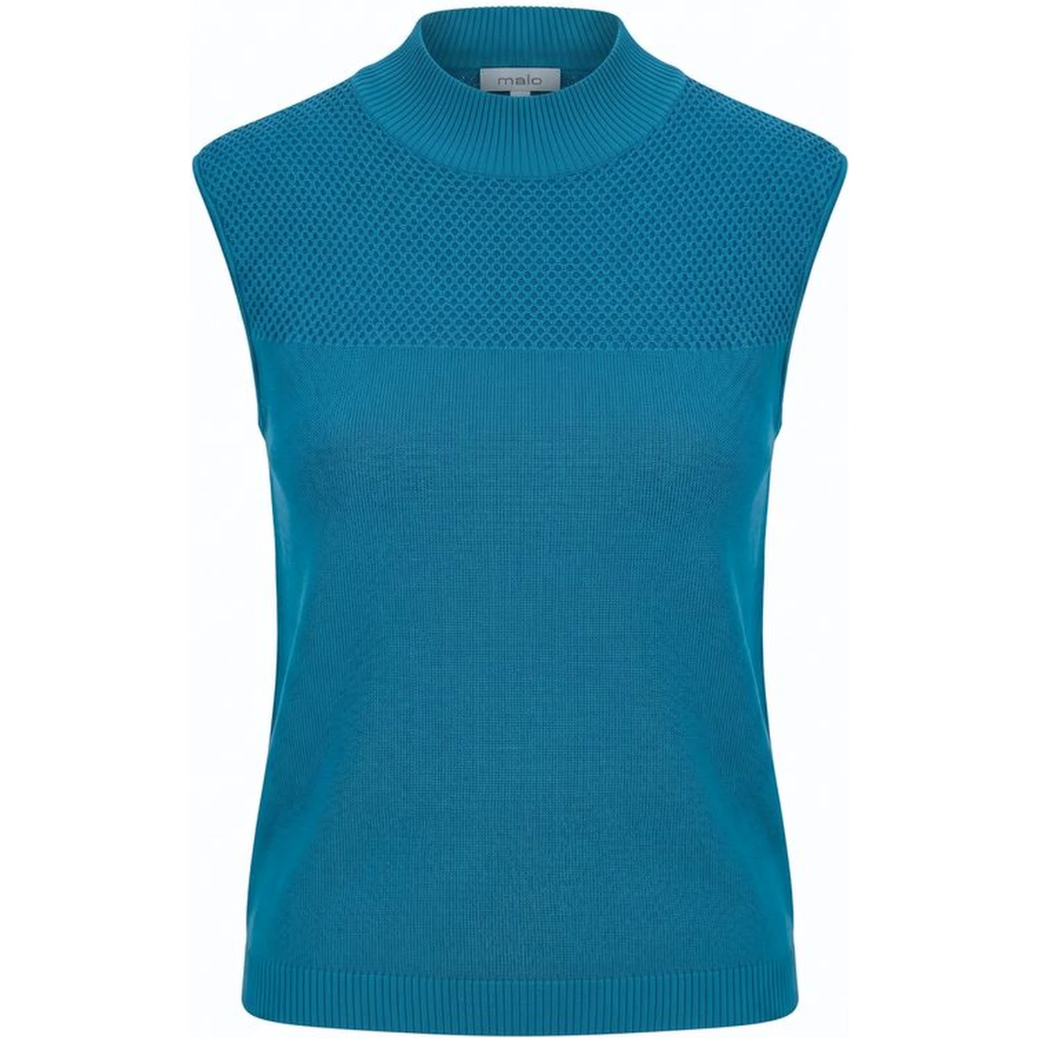 Blue Silk Women Sweater