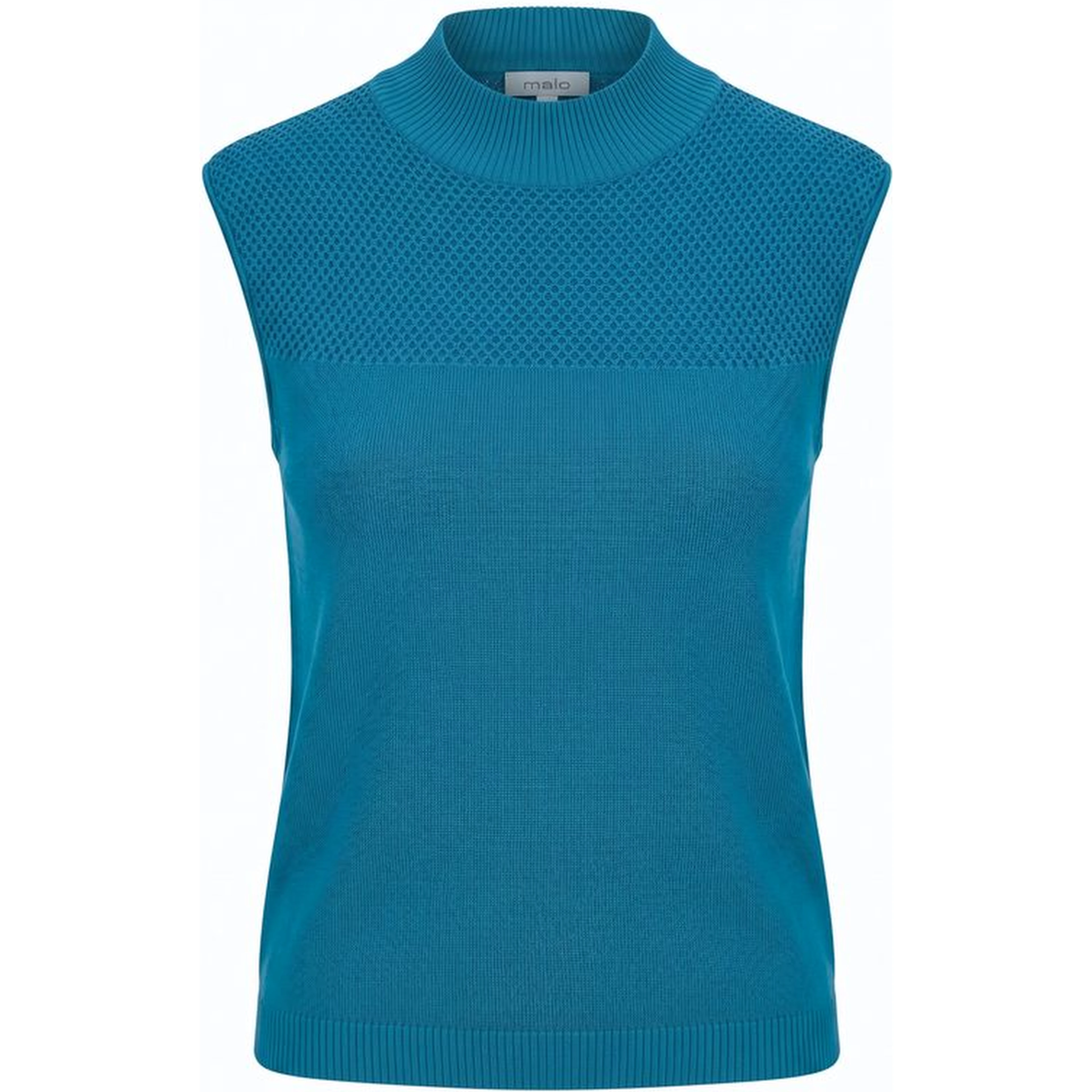 Blue Silk Women Sweater