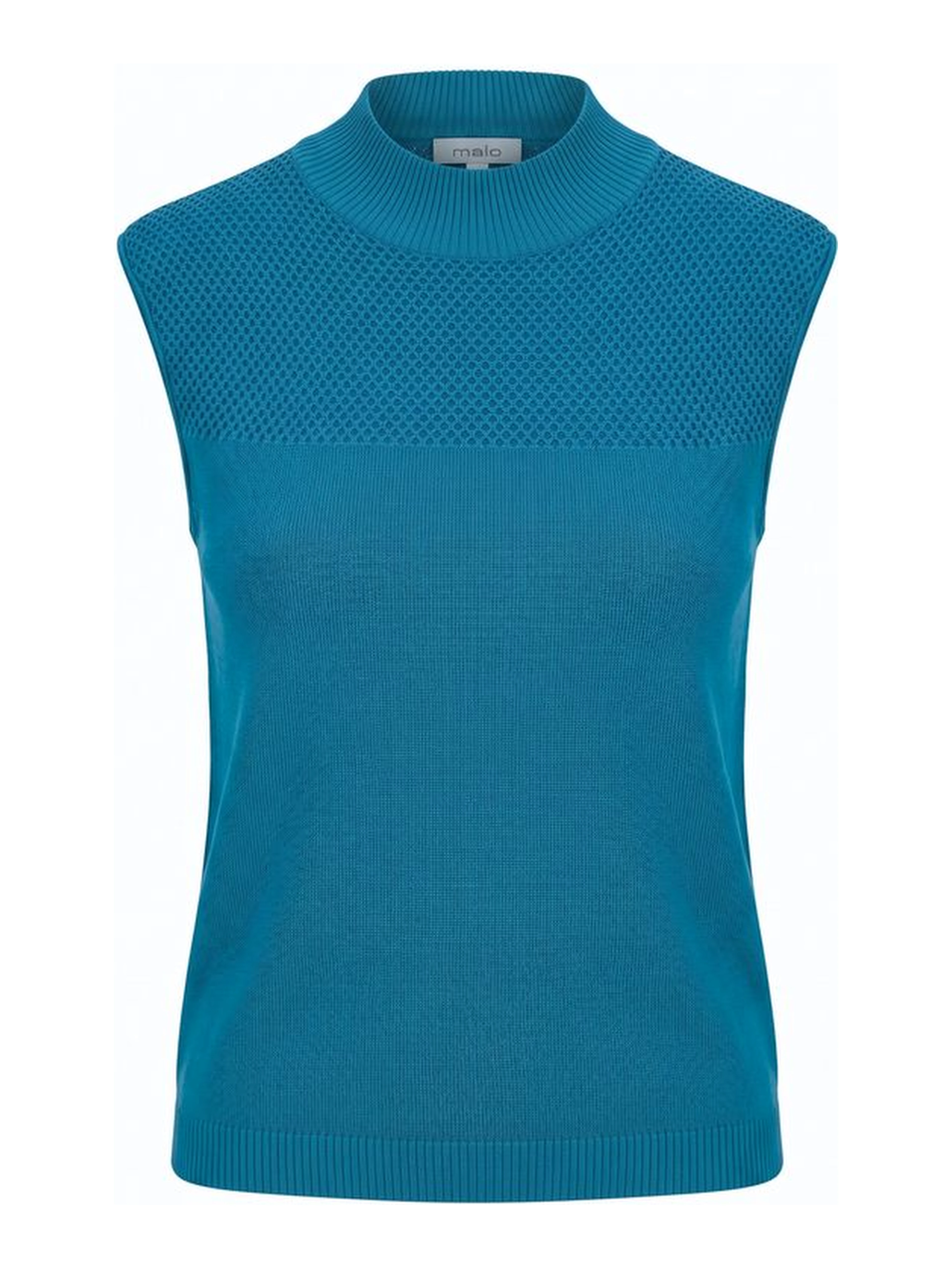 Blue Silk Women Sweater