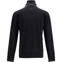 Black Wool Oves Aries Turtleneck