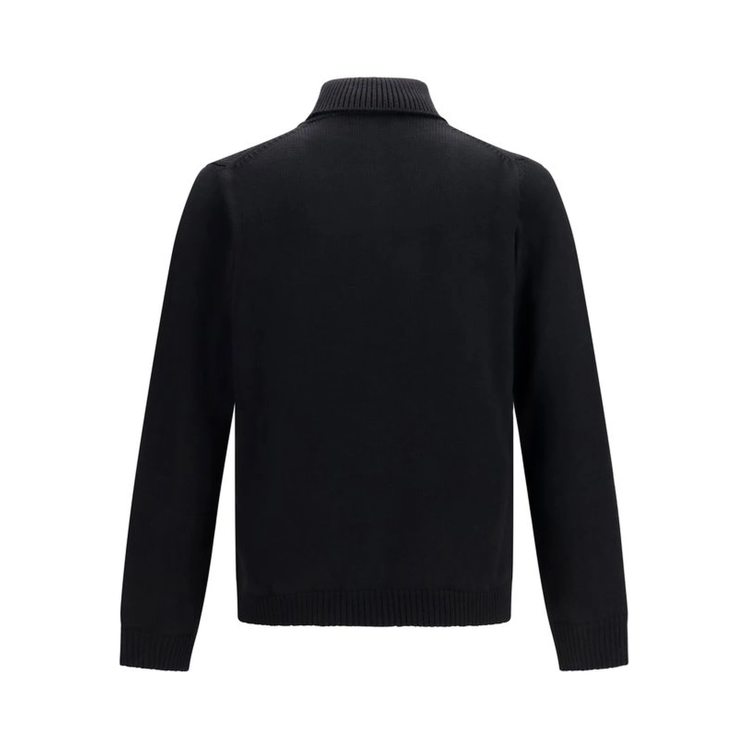 Black Wool Oves Aries Turtleneck