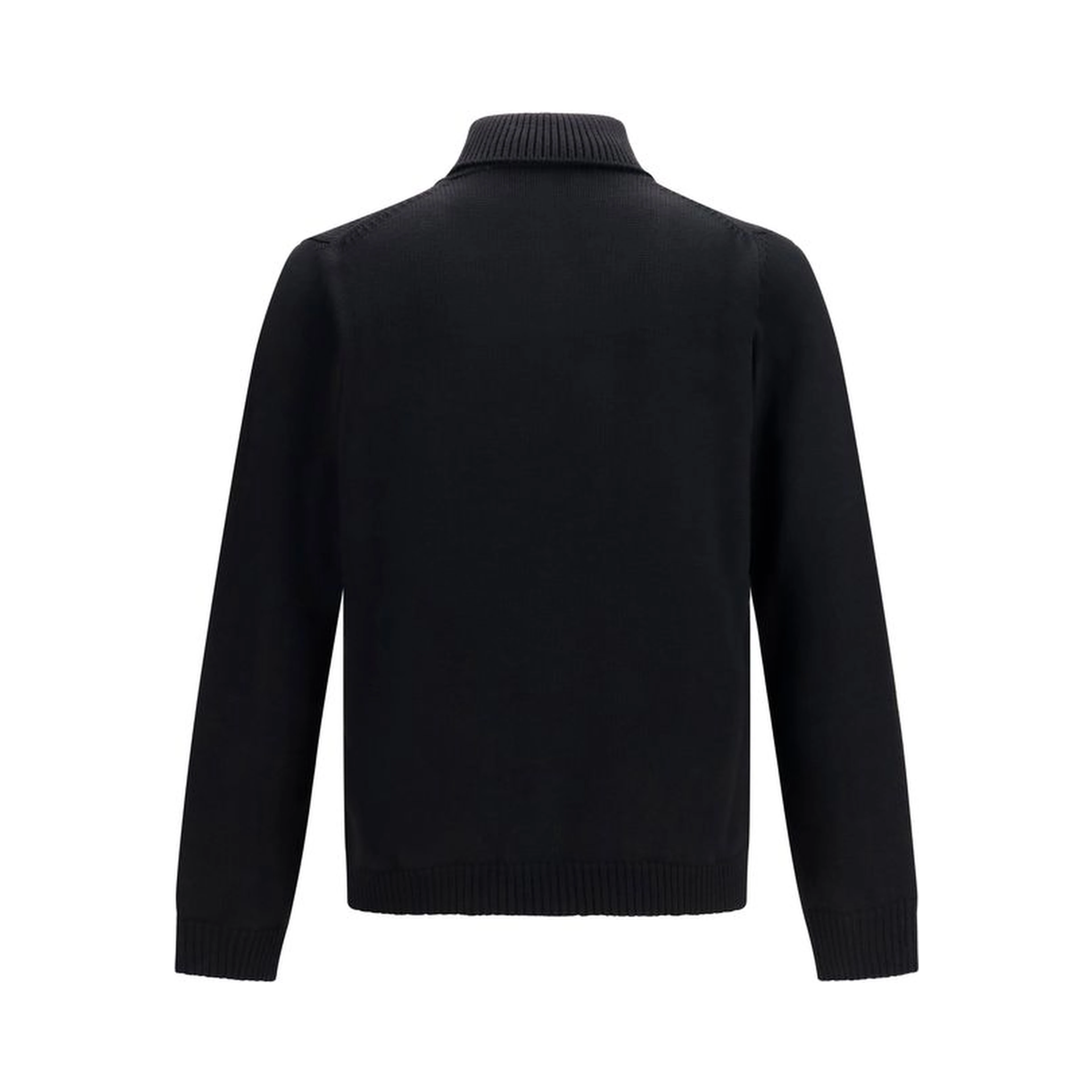 Black Wool Oves Aries Turtleneck
