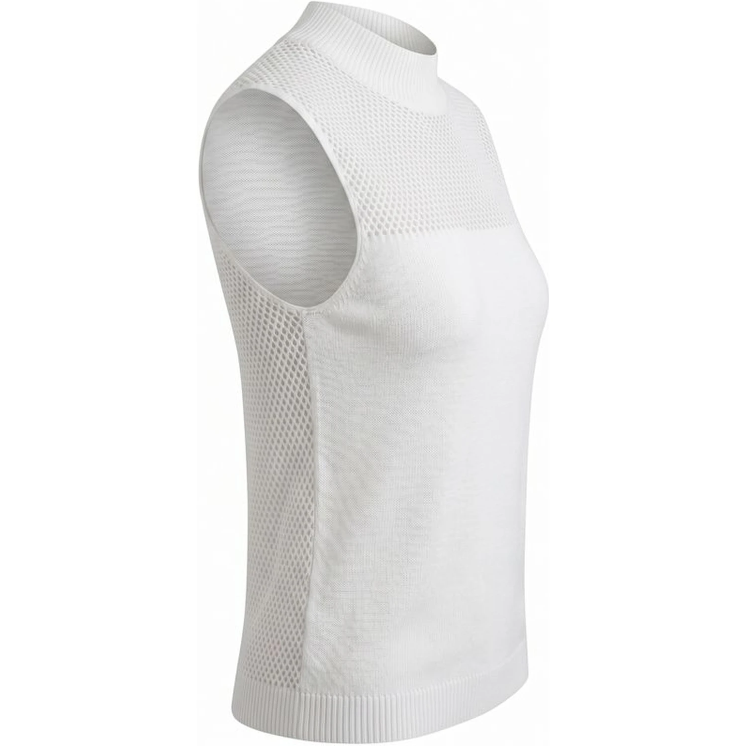 White Silk Women Sweater