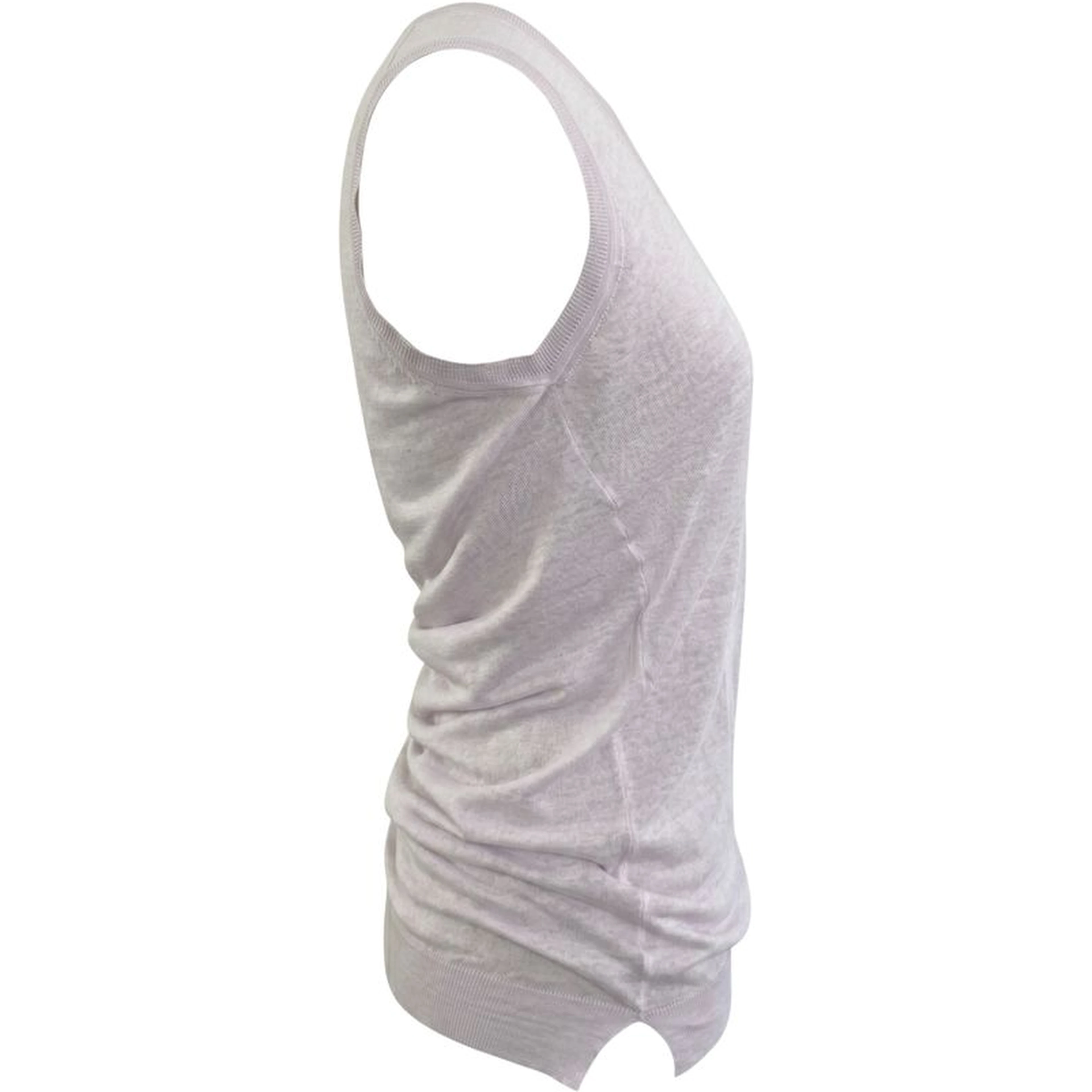 Pink Linen Women Tank