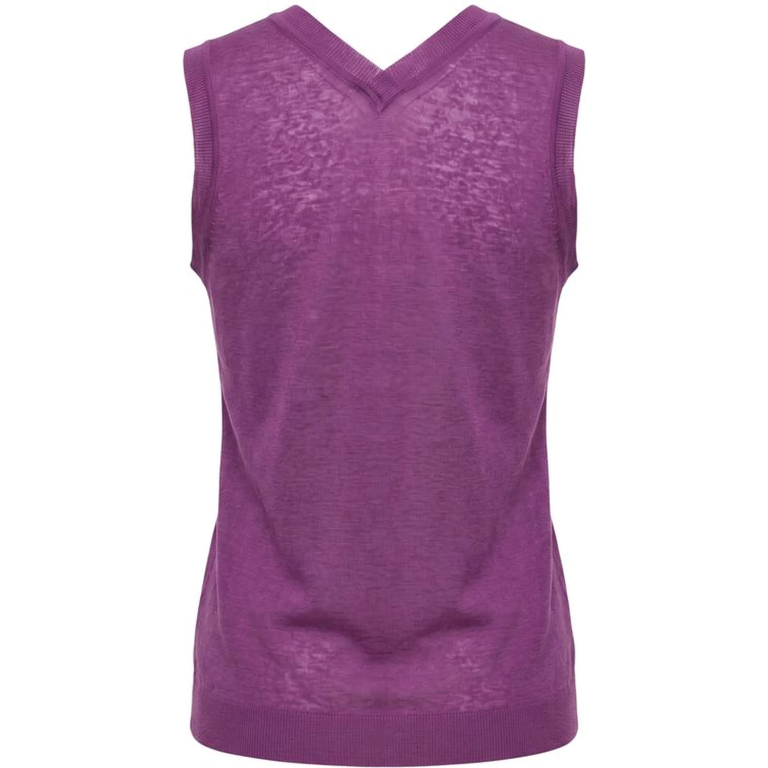 Purple Linen Women Tank