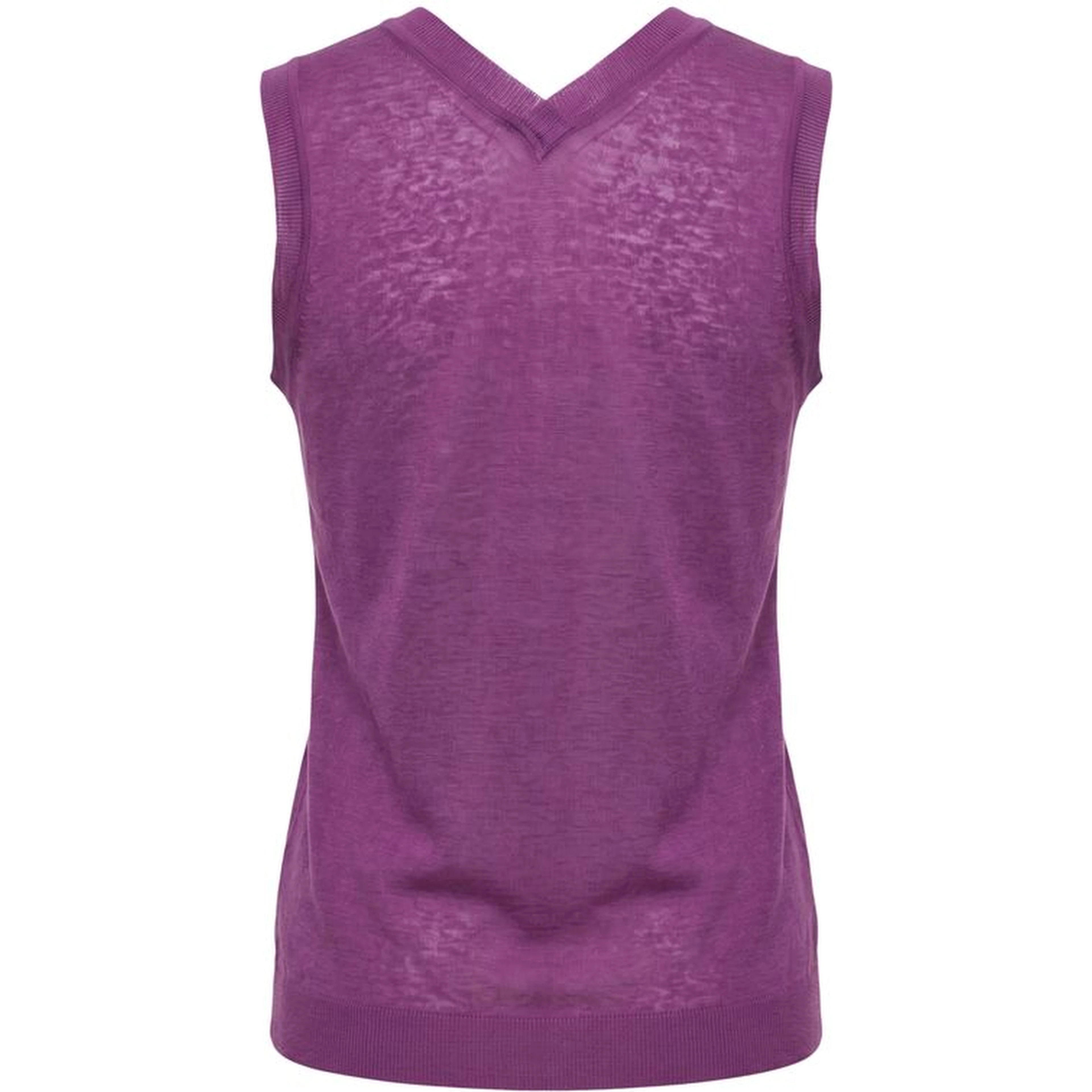 Purple Linen Women Tank