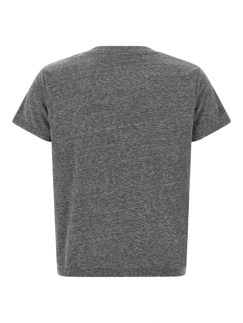 Gray Polyester T-Shirt