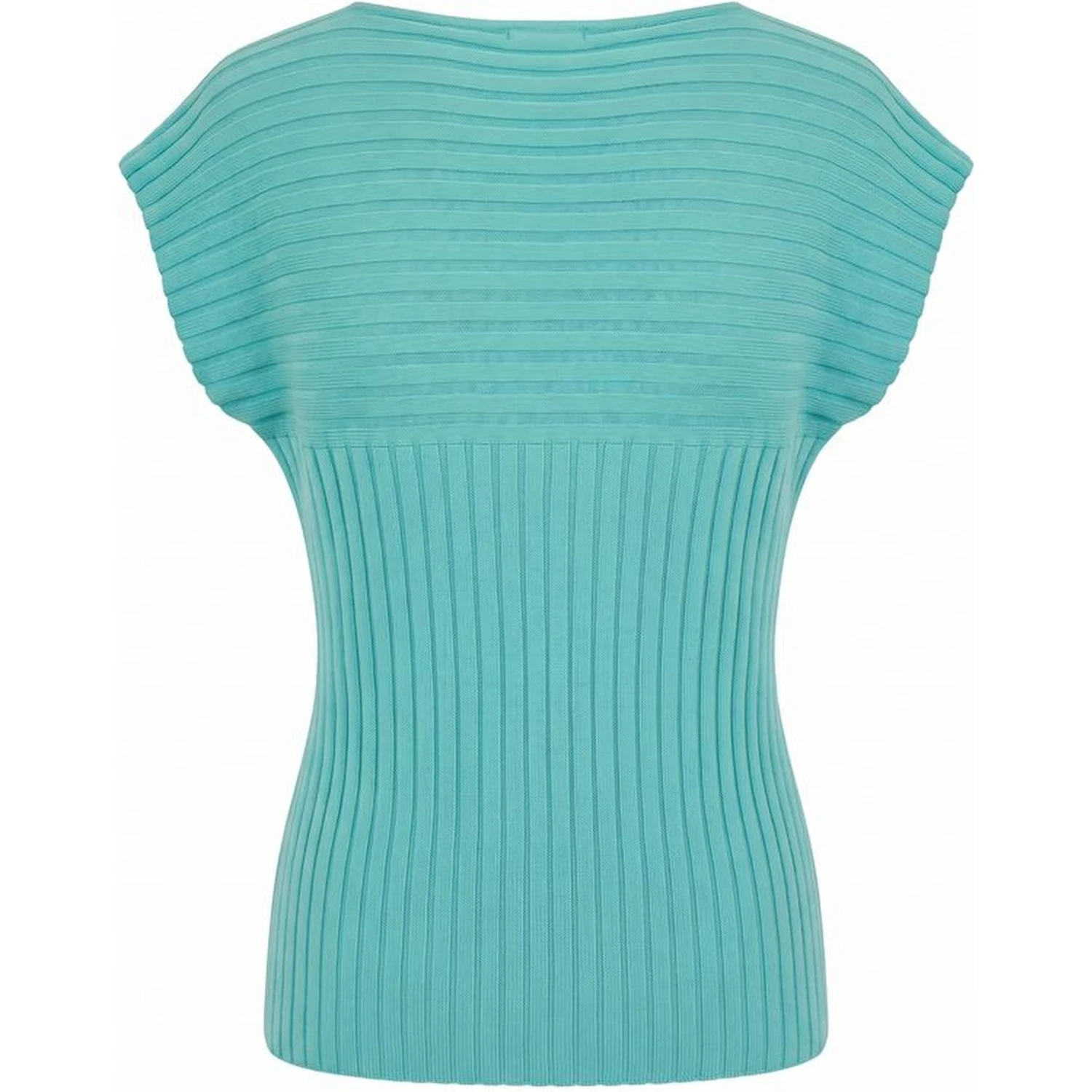 Light Blue Cotton Women Sweater