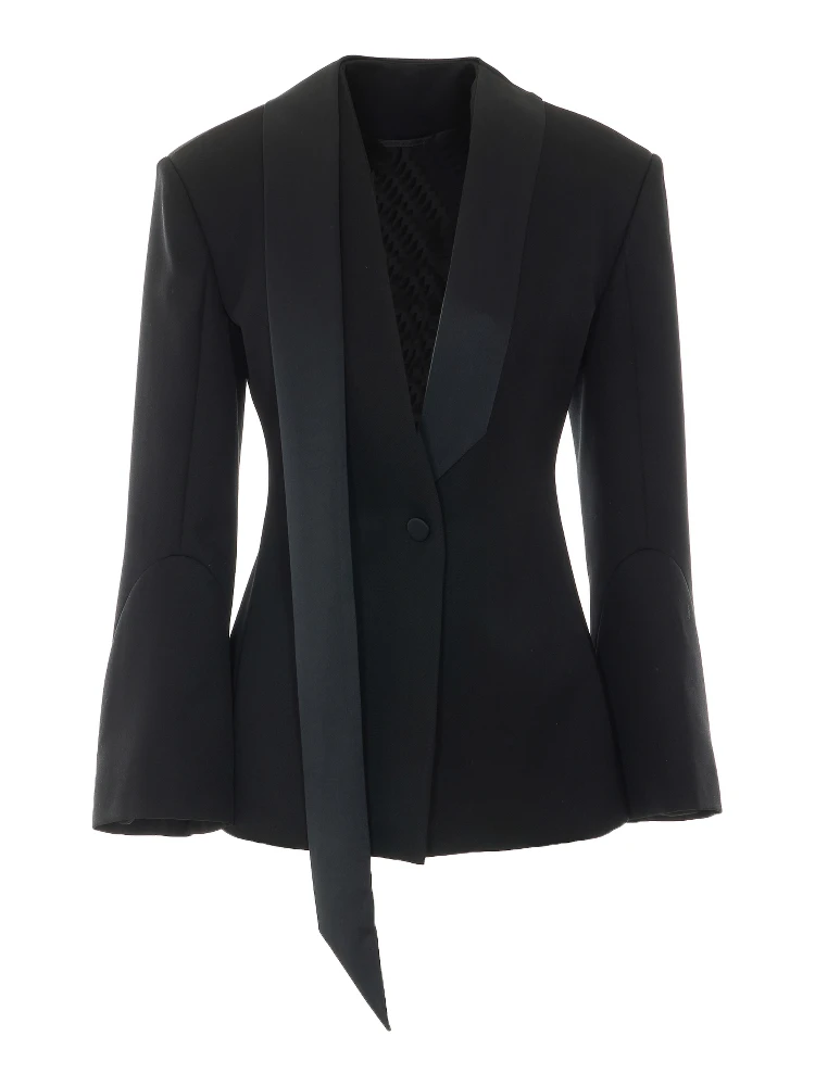 THE ATTICO Jackets Black