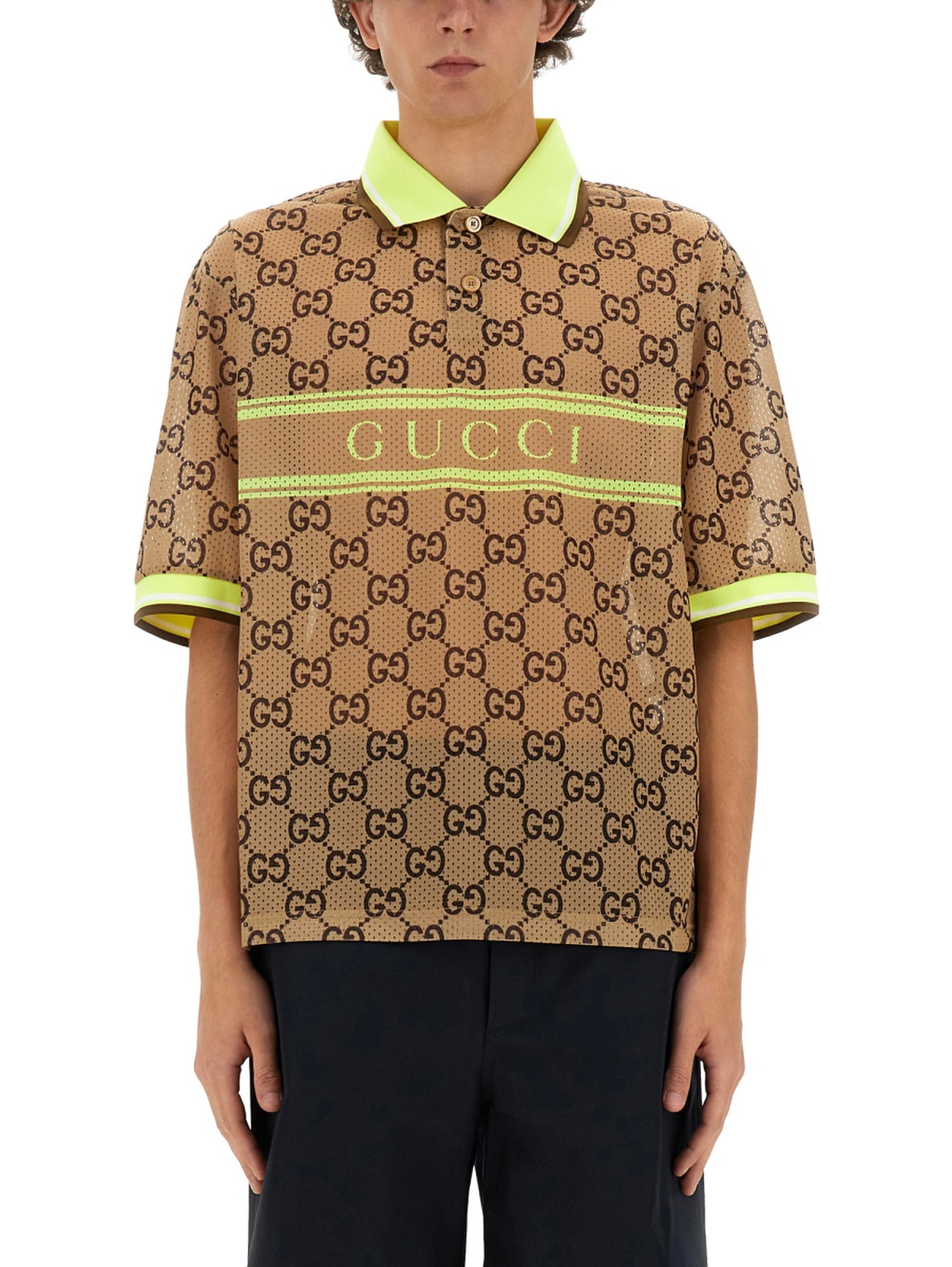 GG PRINT POLO SHIRT