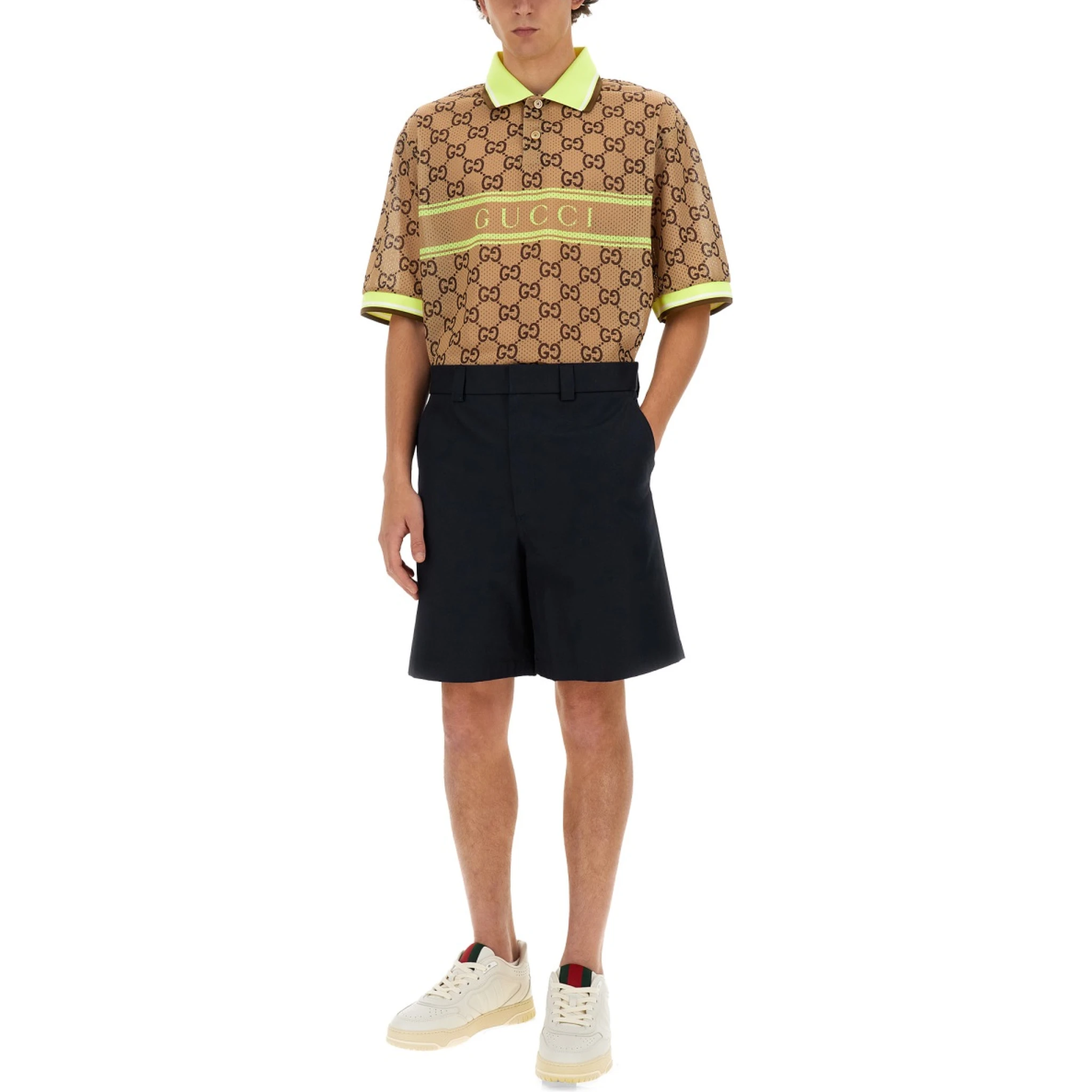 GG PRINT POLO SHIRT