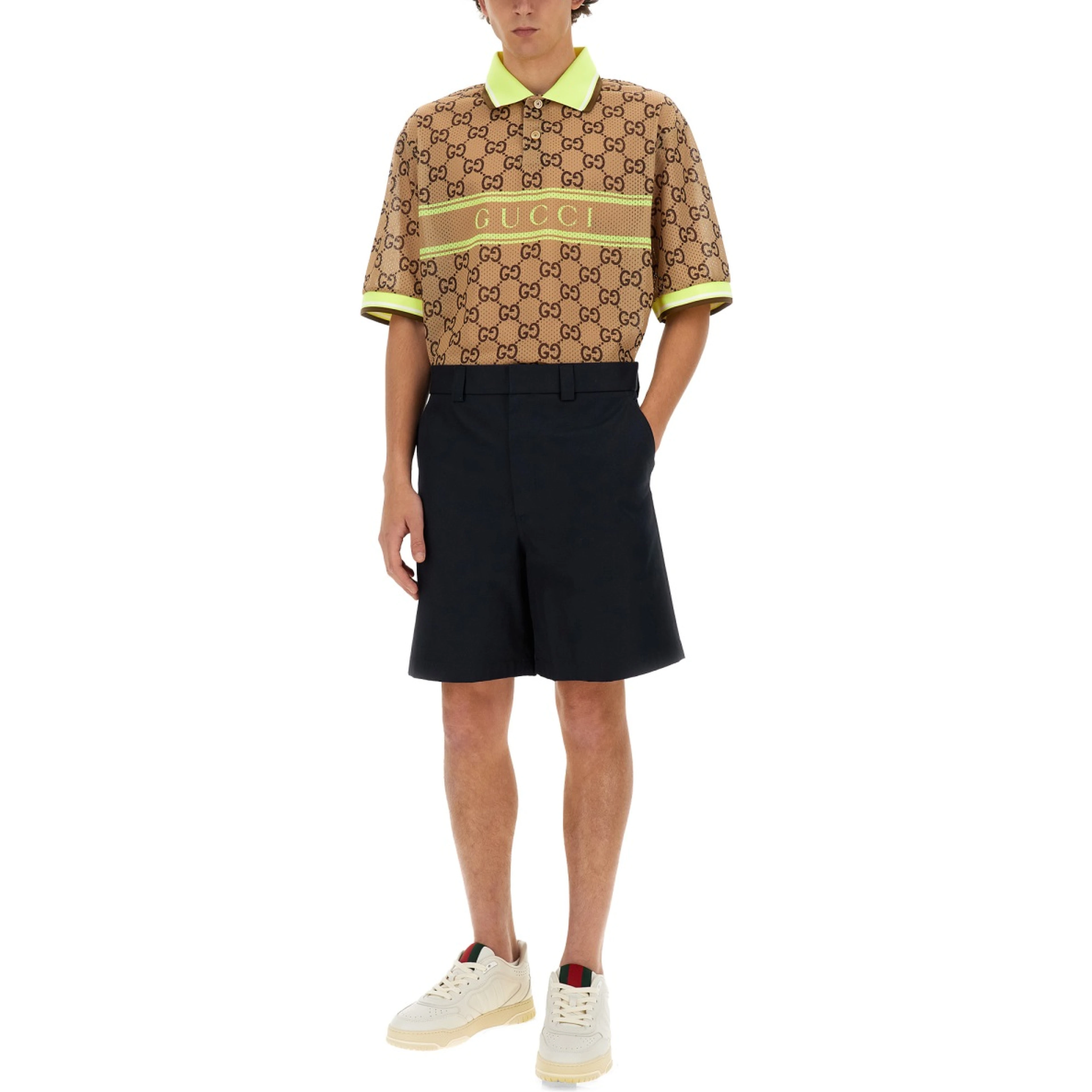 GG PRINT POLO SHIRT