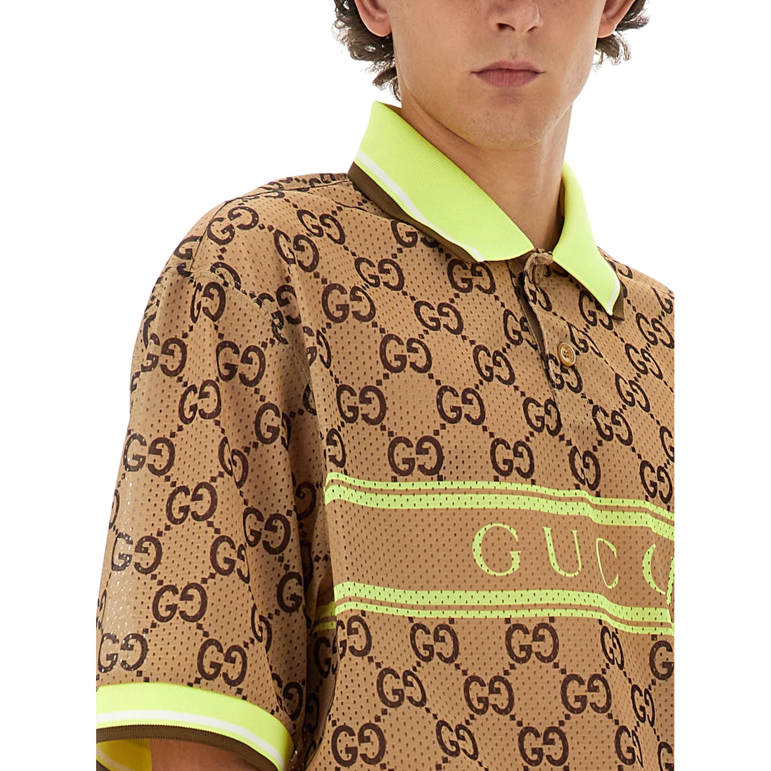 GG PRINT POLO SHIRT