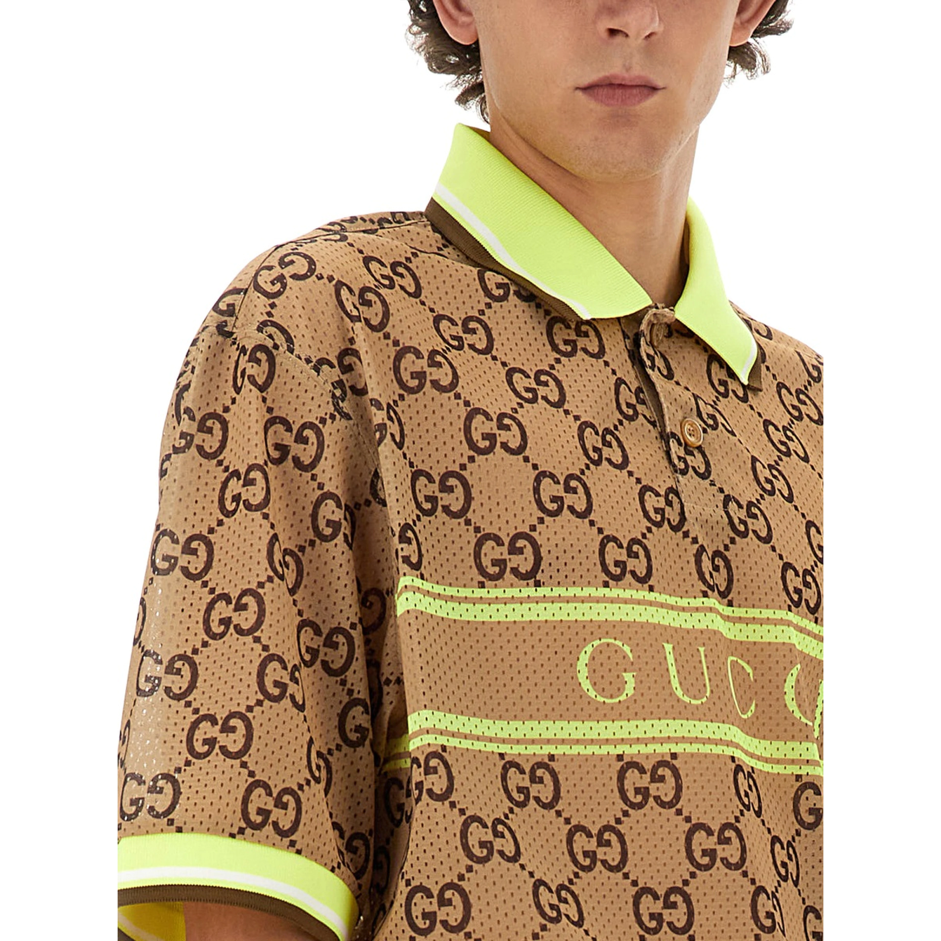 GG PRINT POLO SHIRT