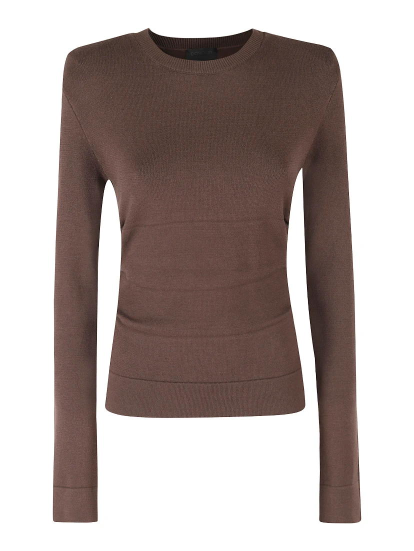 SLIM FIT CREW NECK JUMPER